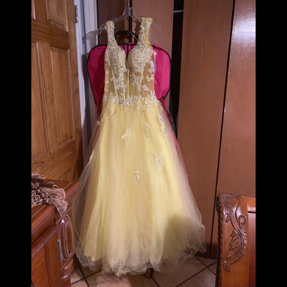 Yellow Prom Dress